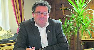 So wie Christoph B&uuml;rgin einen seiner letzten Arbeitstage im Pr&auml;sidentenb&uuml;ro verbringt&hellip;