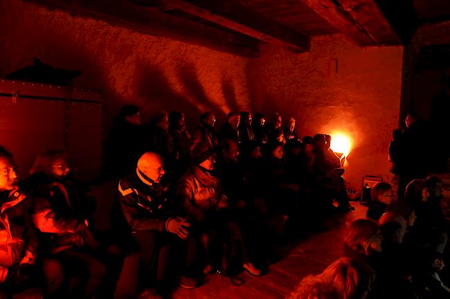 Zweite Lesung über Rilkes Schaffen im Beinhaus der Rarner Burgkirche.