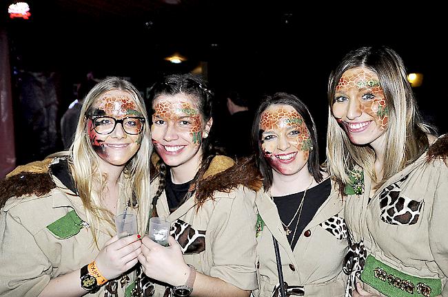 Fabienne Infanger (23), Sara Tschopp (22), Judith Marfurt (23) und Julia Kaufmann (23), Luzern.