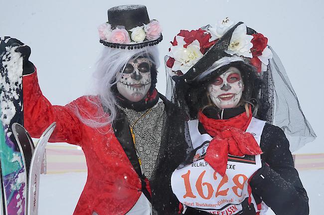 Auch Zombies waren auf der Belalp zu sehen