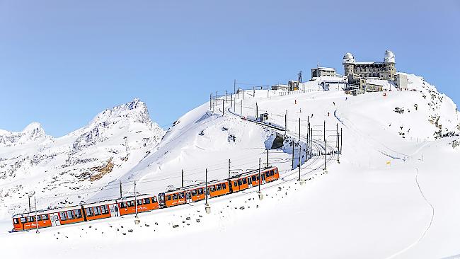 Die Strecke Riffelalp-Gornergrat bleibt bis Betriebsschluss am Mittwoch geschlossen.