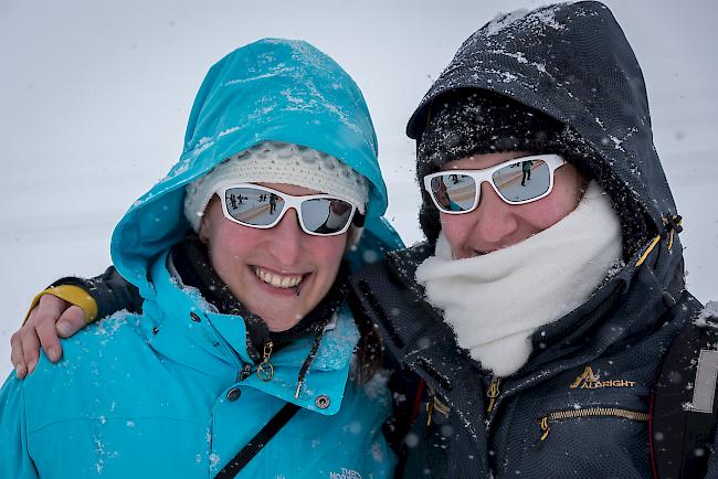 Ilona Bonauer (28) aus Aarberg und Chantal Gschwind (23) aus Oberhofen. 