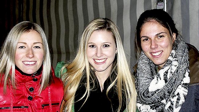 Ilena Meichty (22) aus Salgesch Caroline Bittel (24) aus Sitten Salome Roten (22) aus Salgesch.