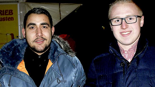 Rocco Lagana (18) aus Glis und Philip Schmidthalter (18) aus Glis