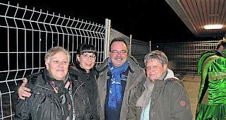 Adele Julier (64) aus Varen, Diana Meichtry (50) aus Susten, Pierre-Alain Bridy (52) aus Susten und Annelise Fux (67) aus Agarn.