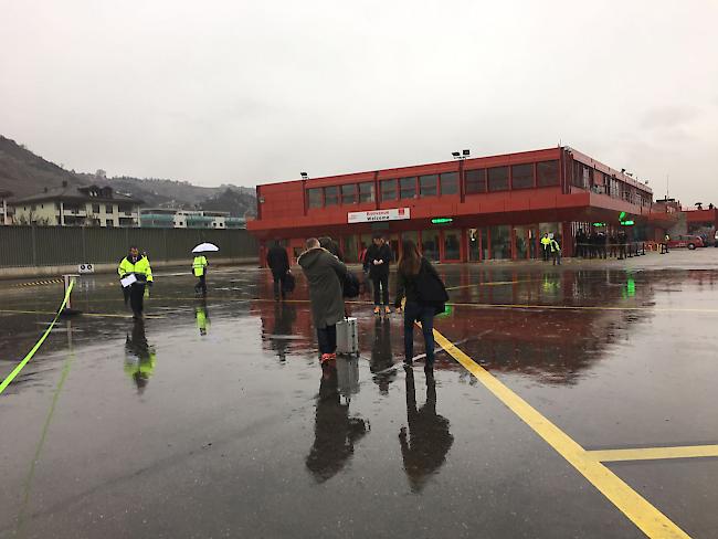 Eindrücke zum Flug aus London.