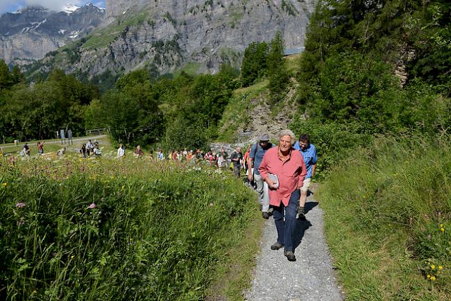 Dalaschlucht-Spaziergang bei Kaiserwetter