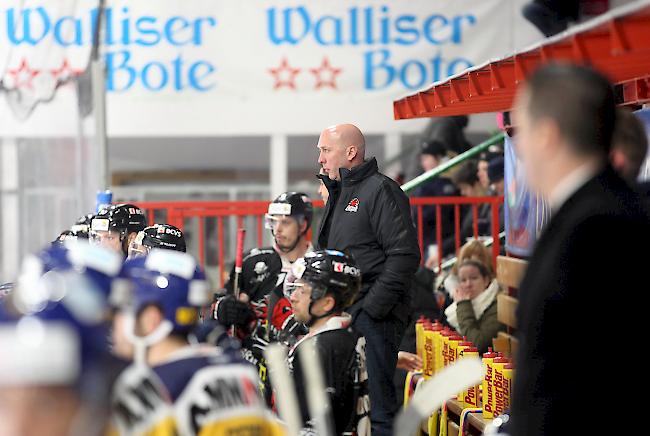 EHC-Visp-Trainer John Fust freut sich auf die Playoff-Zeit.