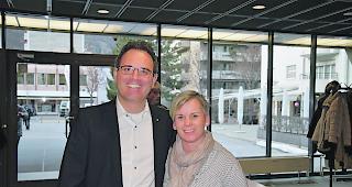 Stefan Gehrig (43) und Jasmin Gehrig (45) beide aus Brigerbad.