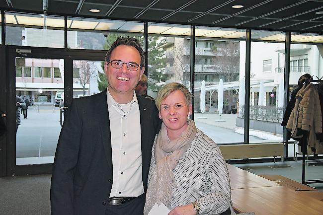 Stefan Gehrig (43) und Jasmin Gehrig (45) beide aus Brigerbad.