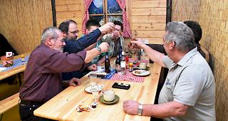 Impressionen vom Schiessbetrieb und aus der Sch&uuml;tzenstube