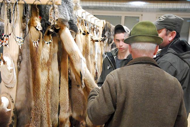 Impressionen vom Pelzfellmarkt