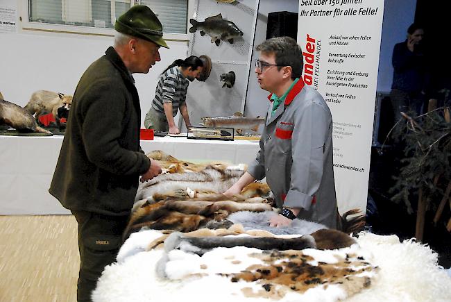 Impressionen vom Pelzfellmarkt