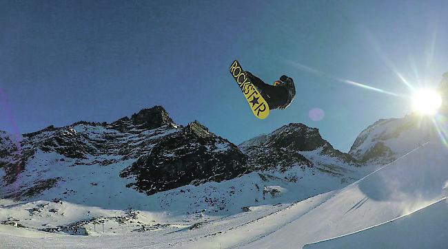 Auch Alessandro Boyens geniesst die Vorzüge von Saas-Fee.