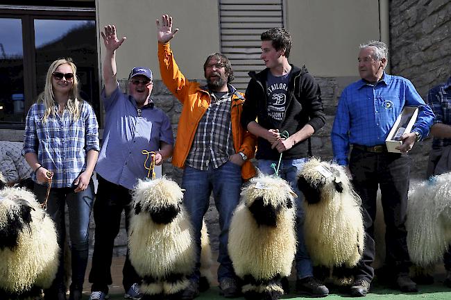 Strahlende Gewinner am Widdermarkt 2017.