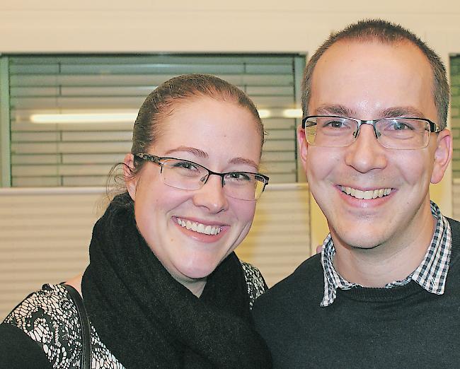 Nathalie Jossen (36) und Niklaus Borter (34)  beide aus Naters.