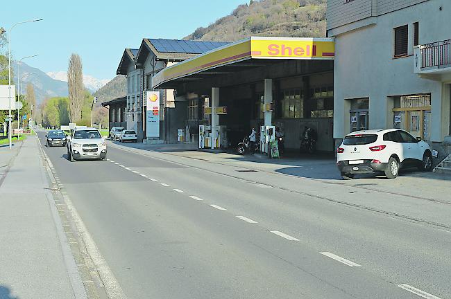 Weniger Verkehr – weniger Umsatz. Das Gewerbe in Turtmann muss Abstriche machen.