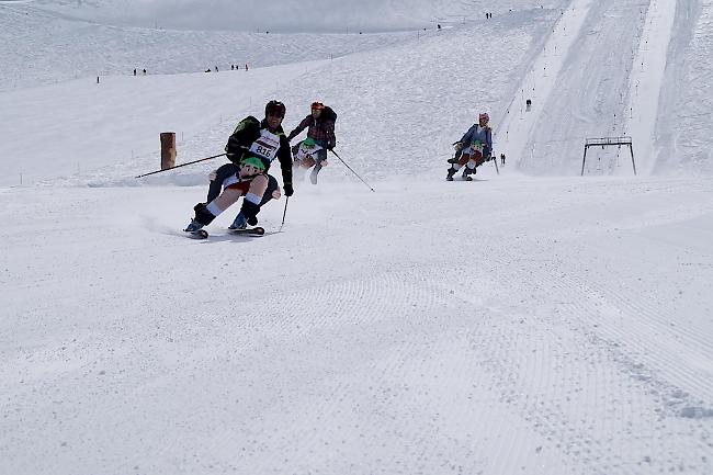 Impressionen von der 35. Auflage der Allalin Rennen in Saas-Fee. 