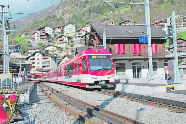 Der Verkaufsschalter am Bahnhof Stalden wird heute eingestellt.