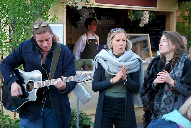 Das Essen kaum, aber die Musik von Marius Bär war auch für Vegetarier und Veganer geeignet. 