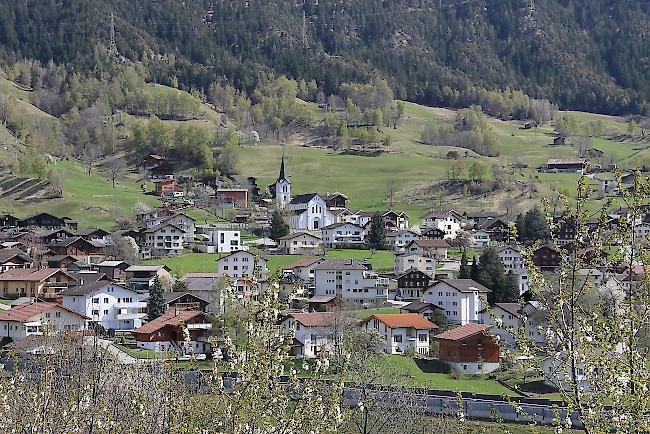 Attraktive Wohnlage. Die Gemeinde Ried-Brig.