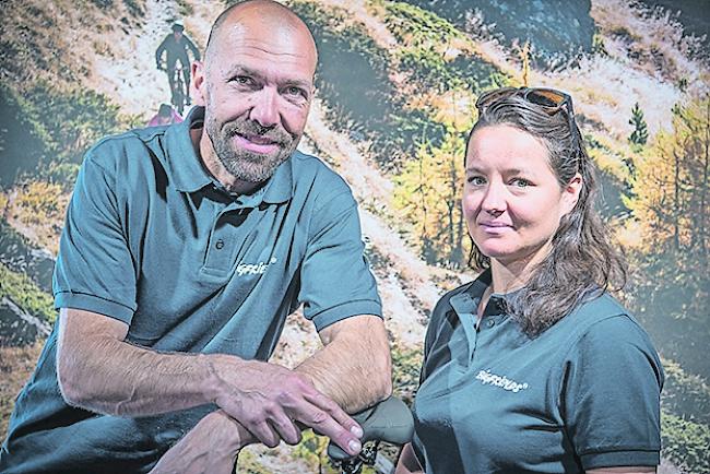 Mike Schibler (48) aus Zofingen und Michelle Schläpfer (33) aus Interlaken.