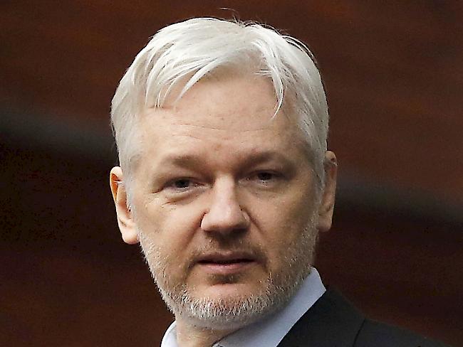 Wikileaks-Gründer Julian Assange dementiert in einem Interview Beziehungen der Enthüllungsplattform zu Russland. (Archiv)