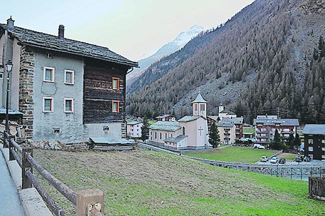 Saas-Balen ist die nördlichste Gemeinde im Saastal.