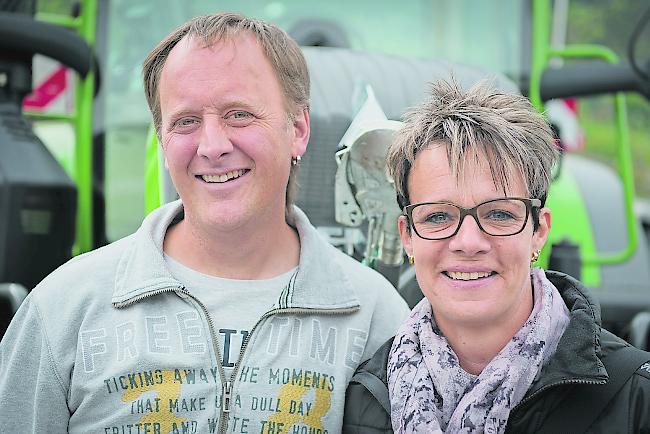 Gregor (43) und Simone Loretan (44), beide aus Leukerbad.