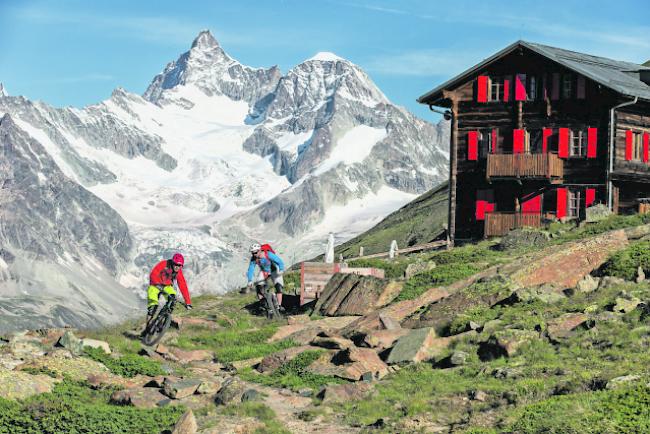 Im Biketourismus im Oberwallis sieht man grosse Wachstumschancen. Auch für die Homologation von Bikewegen ist gemeindeübergreifende Zusammenarbeit nötig. 