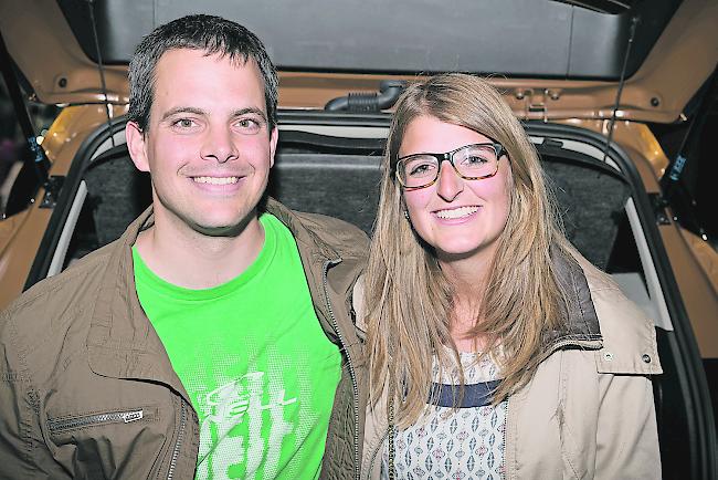 Dario Hildbrand (29) aus Gampel und Nina Schnyder (21) aus Niedergampel.