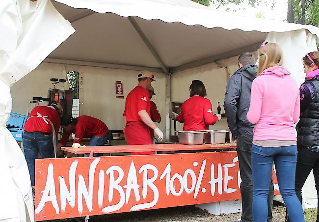 Fotoimpressionen vom Nationalen Finale der Eringerrasse in Aproz am Samstag vor den Finaldurchgängen. 