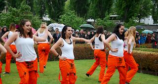 Impressionen vom heutigen Tanzparcours