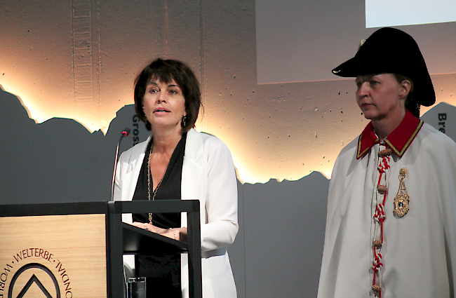 Das Treffen in Naters ist auf Initiative von Bundespräsidentin Doris Leuthard zustande gekommen.