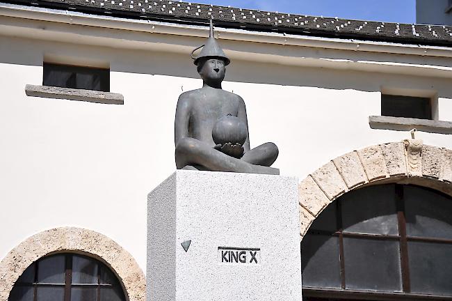 «King X» in der Briger Burgschaft.