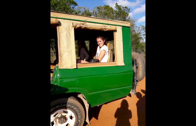 «Auf einer Safari in den Shimba Hills in Mombasa»