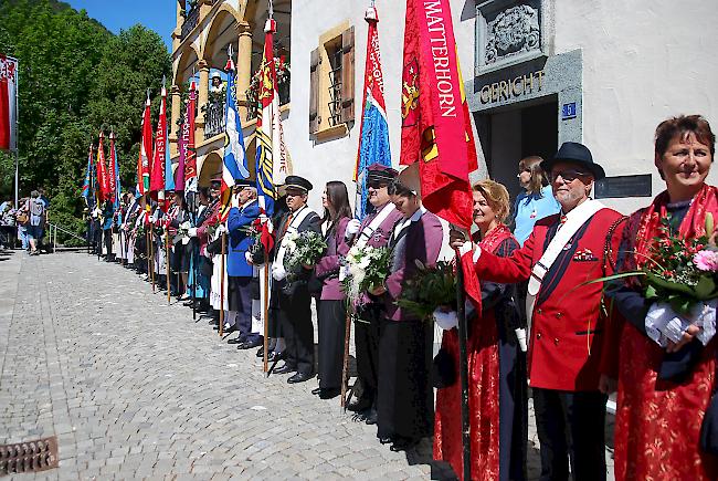 Eindrücke vom Bezirksmusikfest in Visp