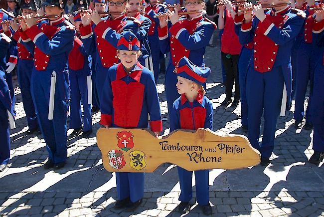 Eindrücke vom Bezirksmusikfest in Visp