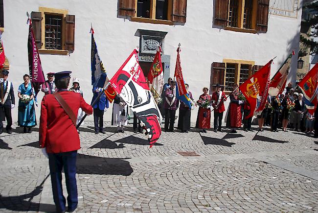 Eindrücke vom Bezirksmusikfest in Visp