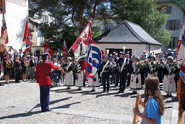 Eindrücke vom Bezirksmusikfest in Visp