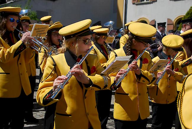 Eindrücke vom Bezirksmusikfest in Visp