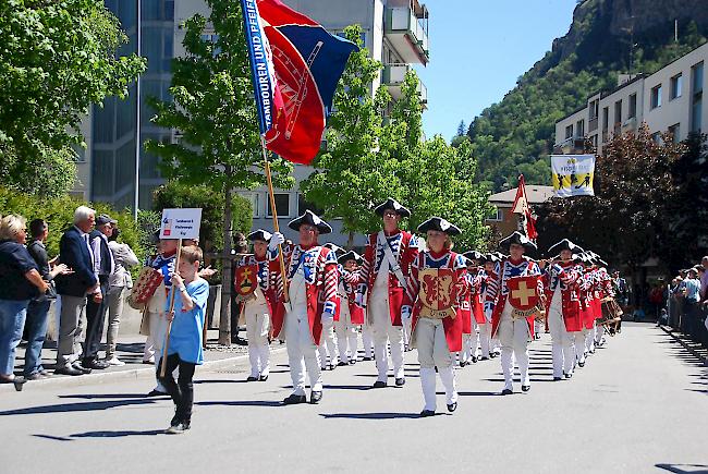 Eindrücke vom Bezirksmusikfest in Visp