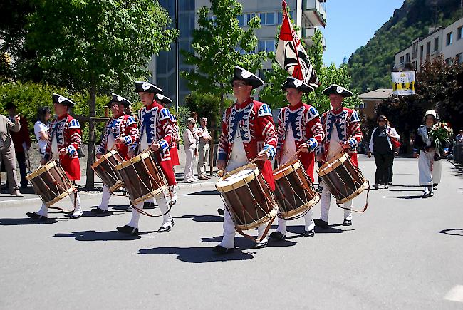 Eindrücke vom Bezirksmusikfest in Visp