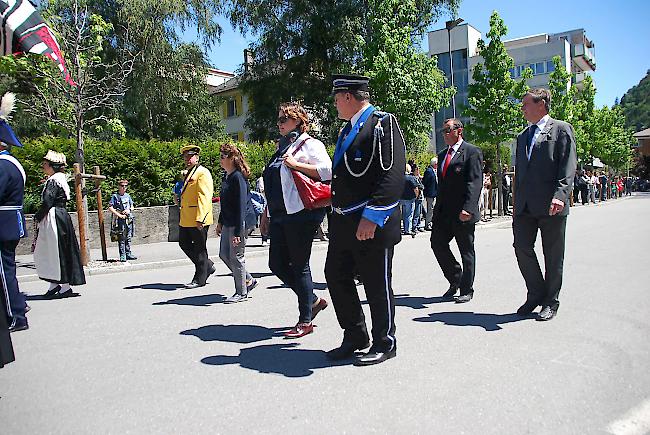 Eindrücke vom Bezirksmusikfest in Visp