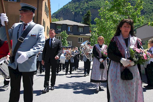 Eindrücke vom Bezirksmusikfest in Visp