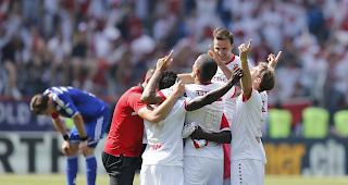 Unvergessener Sieg der Sittener im letzten Cupfinal gegen den Ligakr&ouml;sus. Sitten - Basel 3:0.