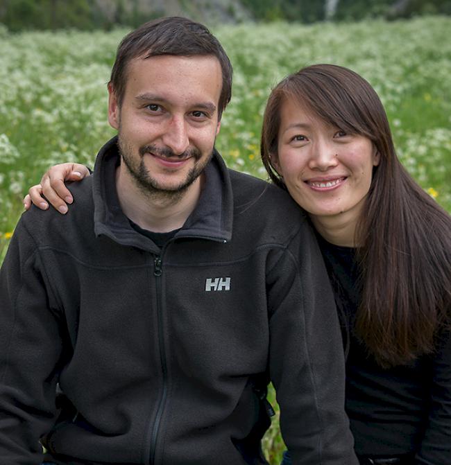 Daniel (30) und Na Bachmann-Fei (31), beide aus Naters.