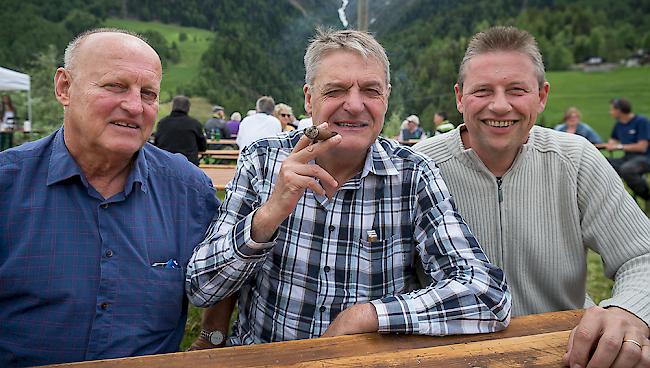 Ruedi Beeler (65) aus Kriens, Hansjörg Müller (60) aus Eschenbach und Beat Zimmermann (46).