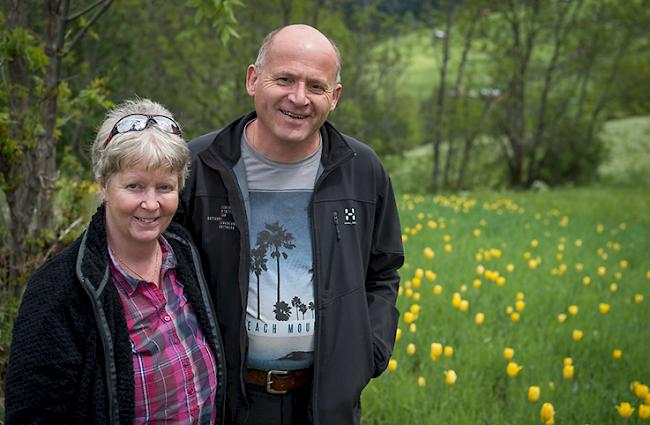 Lydia (52) und Beat Walther (53), beide aus Schattdorf.