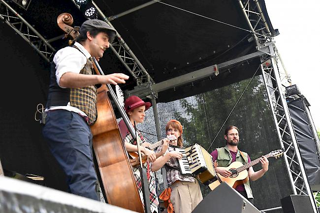 Impressionen zum Jubiläumsanlass in Leuk.